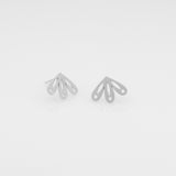 Fish Bouquet σκουλαρίκια καρφωτά ασημί