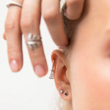 Chloi στοιχείο για κρίκο ασημί