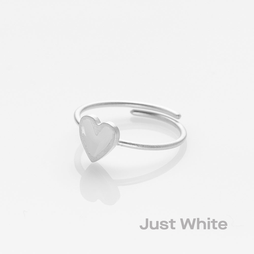 just white