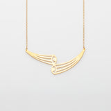 Aye διπλό κολιέ χρυσό