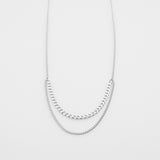 Stevie 3 κολιέ ασημί