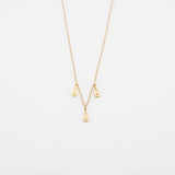 Fish Bouquet charm κολιέ χρυσό