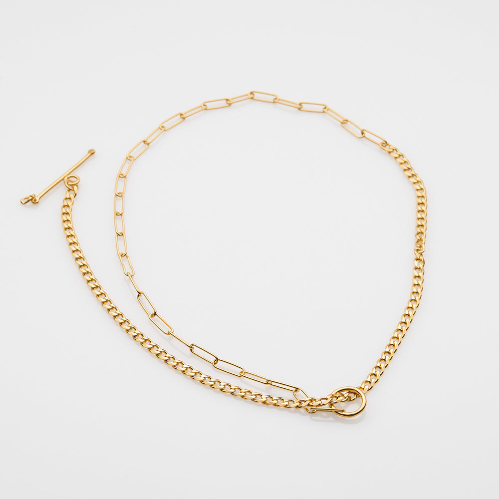 Stevie 2 κολιέ χρυσό