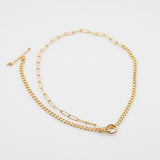 Stevie 2 κολιέ χρυσό