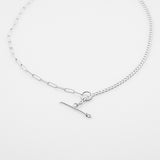 Stevie 2 κολιέ ασημί