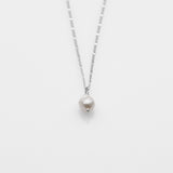 Sea & Sun fancy pearl κολιέ ασημί