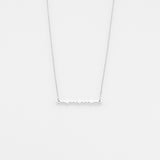 Alexa κολιέ ασημί