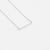 Alexa κολιέ ασημί