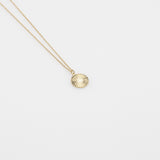 Sea & Sun sun κολιέ κίτρινο χρυσό 14Κ