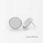 just white