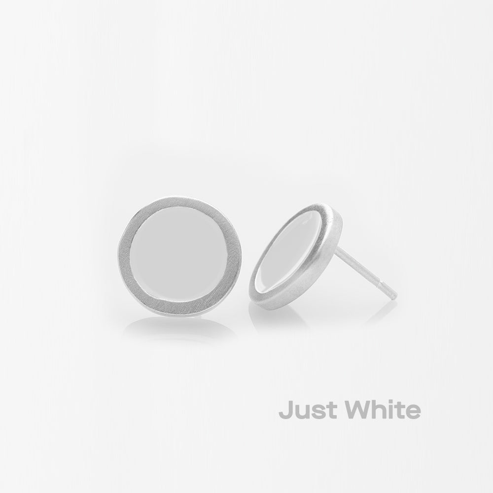 just white
