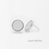 just white