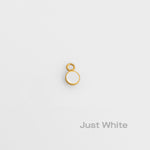just white