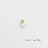 just white