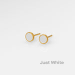 just white
