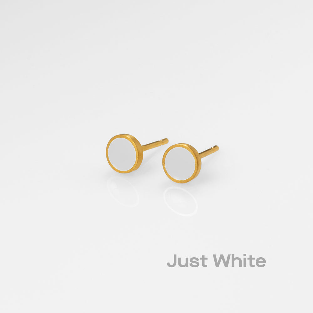 just white