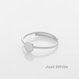 just white