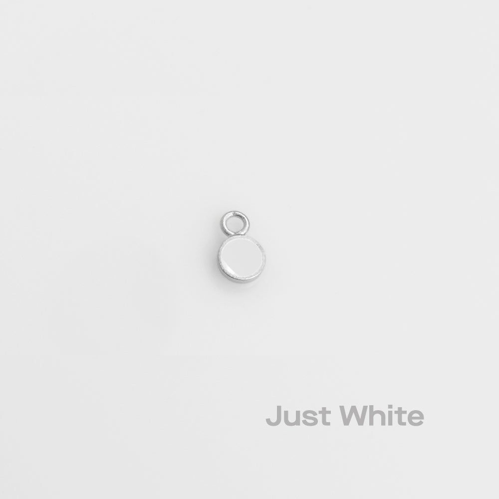 just white