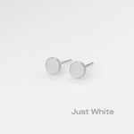 just white