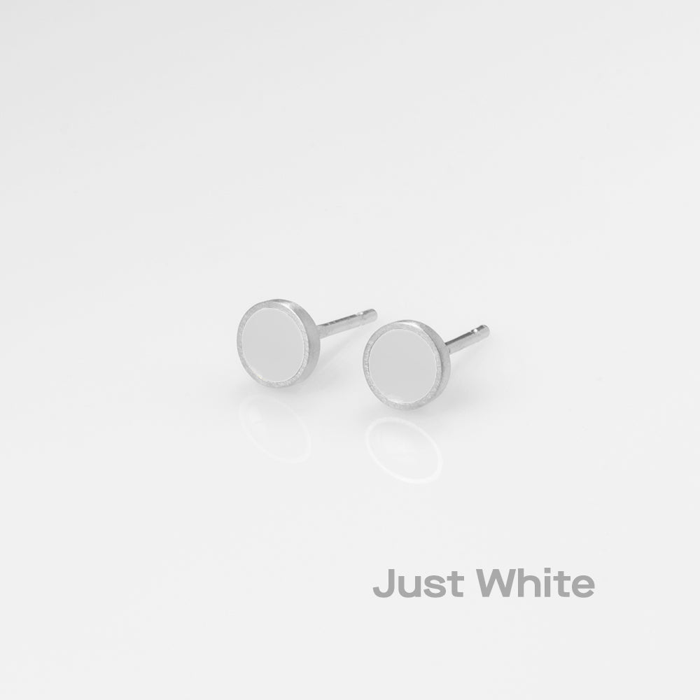 just white
