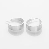 Half-Pipe σκουλαρίκια ασημί