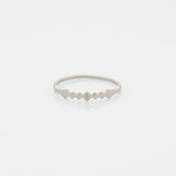 Alexa δαχτυλίδι λευκό χρυσό 14Κ