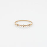 Alexa δαχτυλίδι κίτρινο χρυσό 14Κ με διαμάντια