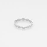 Tiny Treasures navette δαχτυλίδι ασημί