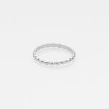 Tiny Treasures puff δαχτυλίδι ασημί