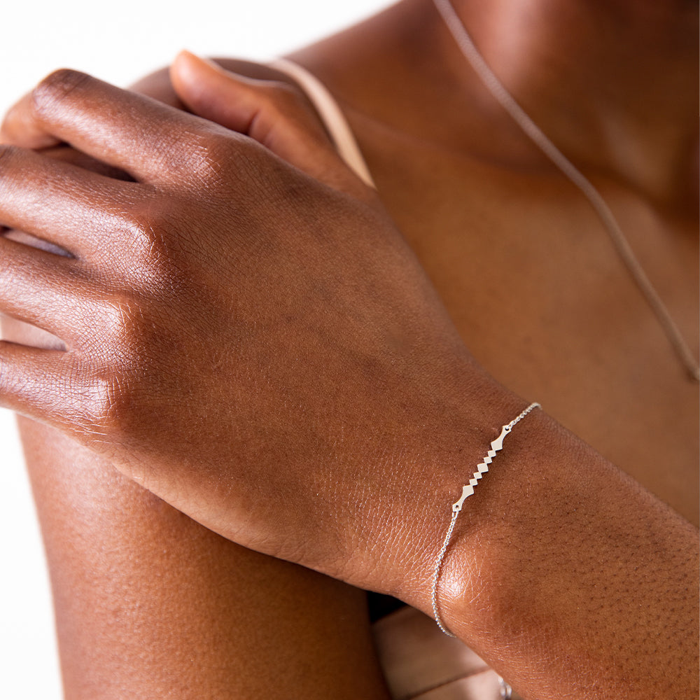 Alexa βραχιόλι ασημί