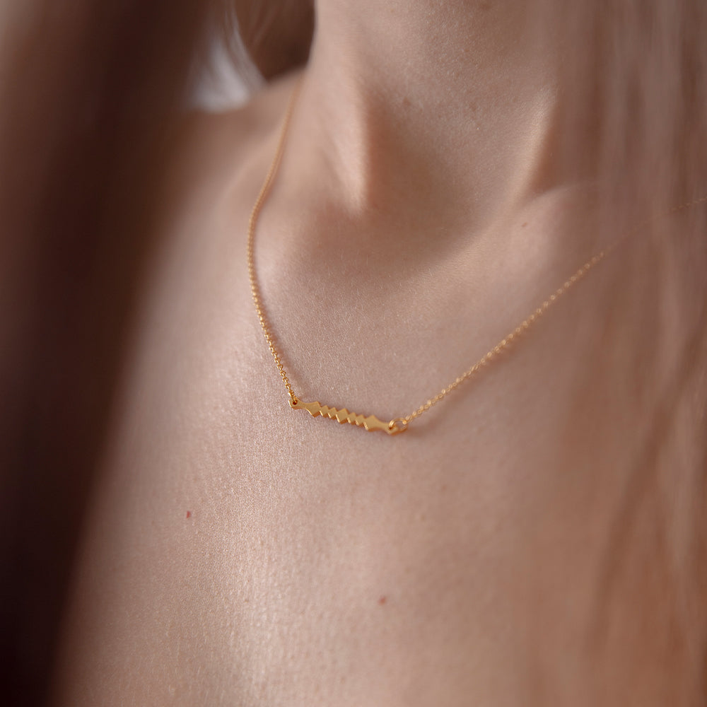 Alexa κολιέ χρυσό