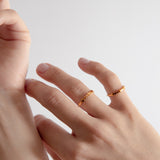 Alexa δαχτυλίδι χρυσό