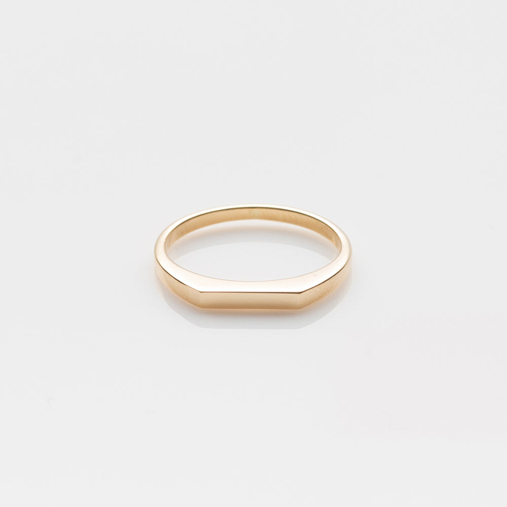Pyr ring 14K gold