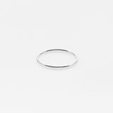 Wire βεράκι δαχτυλίδι λευκό χρυσό 14Κ