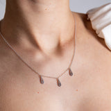 Fish Bouquet charm κολιέ ασημί