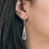 Aye σκουλαρίκια κρεμαστά ασημί