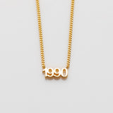 It's A Date κολιέ χρυσό