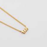 It's A Date κολιέ χρυσό