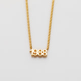 It's A Date κολιέ χρυσό