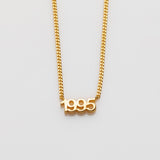 It's A Date κολιέ χρυσό