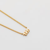 It's A Date κολιέ χρυσό