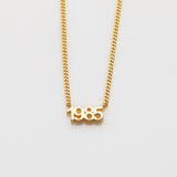 It's A Date κολιέ χρυσό