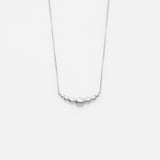 Michelle κολιέ ασημί