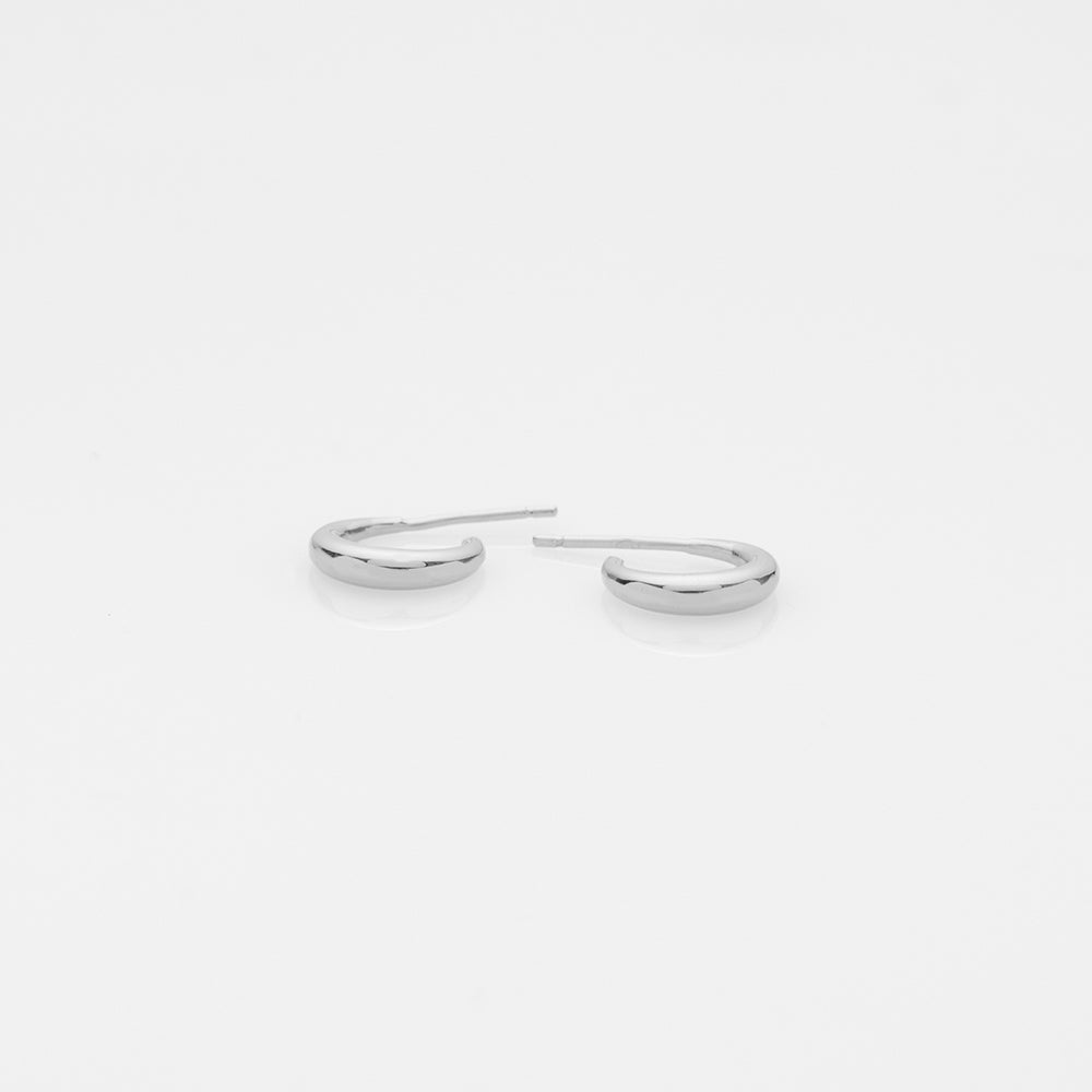 The Crew Doris κρίκοι ασημί