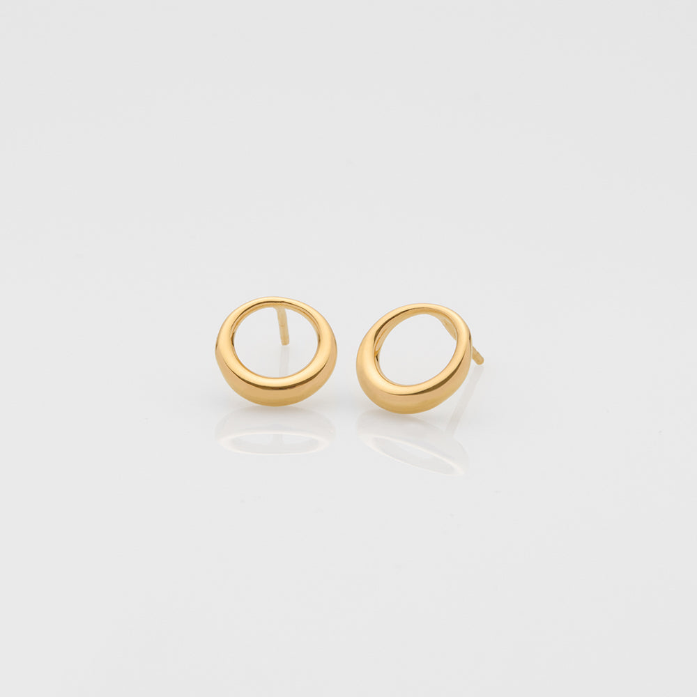 The Crew Doris σκουλαρίκια καρφωτά χρυσό