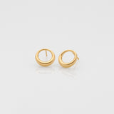 The Crew Doris σκουλαρίκια καρφωτά χρυσό