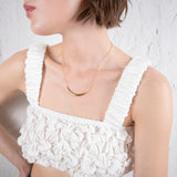 The Crew Jaggo κολιέ χρυσό