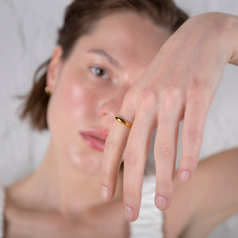 The Crew Jaggo δαχτυλίδι χρυσό