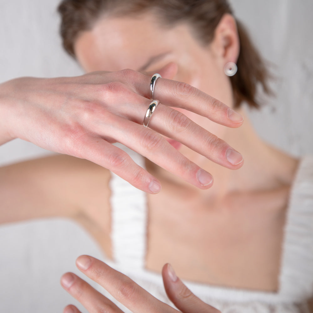 The Crew Jaggo δαχτυλίδι ασημί