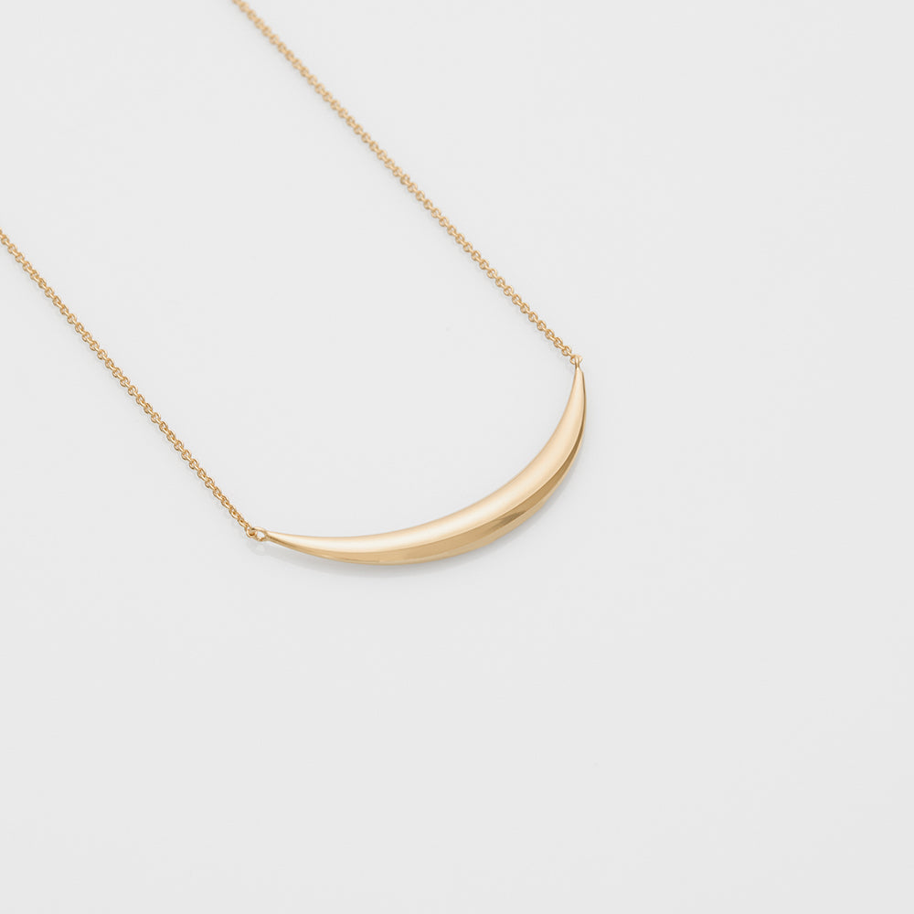 The Crew Jaggo κολιέ κίτρινο χρυσό 14Κ